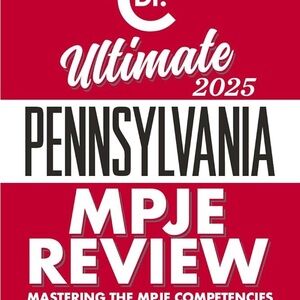 Ultimate 2025 Pennsylvania MPJE Review Book